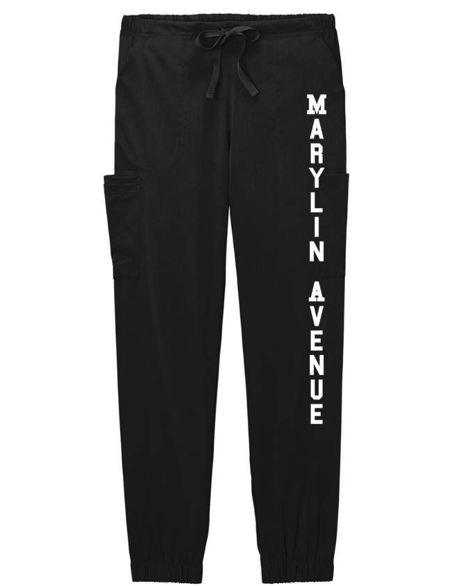 Marylin Ave 2022-23 Spirit Wear On- Demand-WonderWink Womens Premiere Flex Jogger Pants Vertical