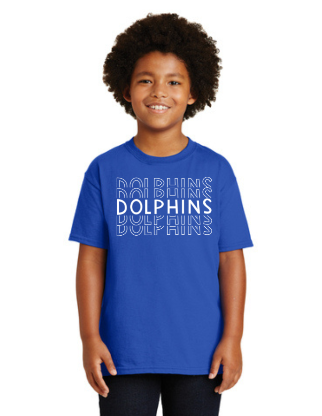 Centerville Elementary Spirit Wear On- Demand-Unisex T-Shirt Circle_Repeating