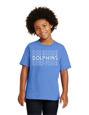 Centerville Elementary Spirit Wear On- Demand-Unisex T-Shirt Circle_Repeating
