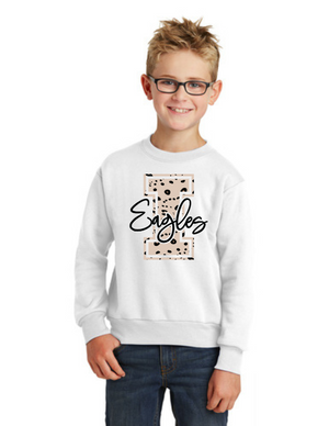 Independence Elementary Spirit Wear On-Demand-Unisex Crewneck Sweatshirt Animal Print