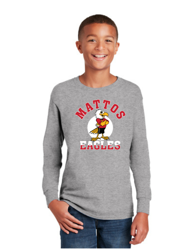 Mattos Elementary Spirt Wear On-Demand-Unisex Long Sleeve Shirt