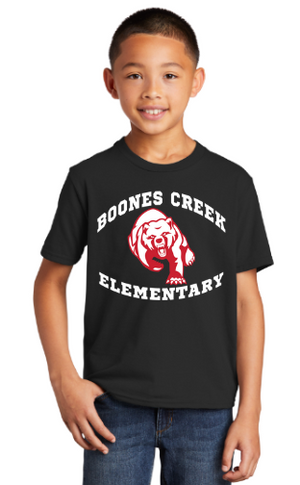 Boones Creek Elementary Spirit Wear 2023-24 On-Demand-Premium Soft Unisex T-Shirt Bear Logo
