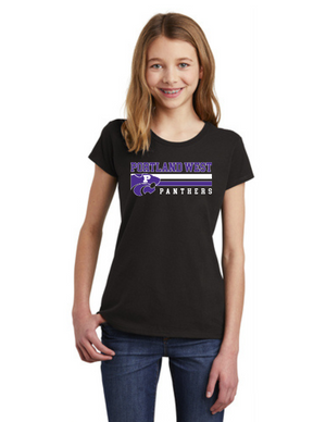 Portland West Middle School Spirit Wear 2023/24 On-Demand-Youth District Girls Tee