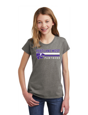 Portland West Middle School Spirit Wear 2023/24 On-Demand-Youth District Girls Tee