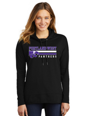 Portland West Middle School Spirit Wear 2023/24 On-Demand-District Womens Featherweight French Terry Hoodie