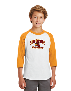 Spracale Elementary Winter 22 On-Demand-Unisex Baseball Tee