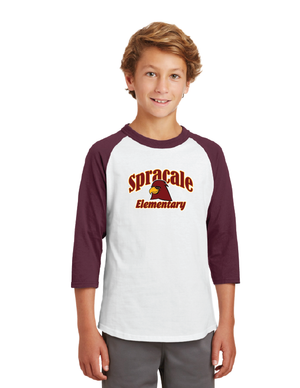 Spracale Elementary Winter 22 On-Demand-Unisex Baseball Tee