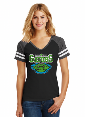 Dublin Gator Gear On-Demand-District Ladies Game V-Neck Tee