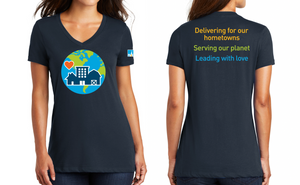 PG&E Purpose T-shirt 2023-Premium District Women's V-Neck