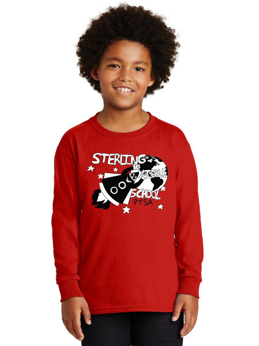 Sterling MS PTSA Spirit Wear On Demand-Unisex Long Sleeve Shirt