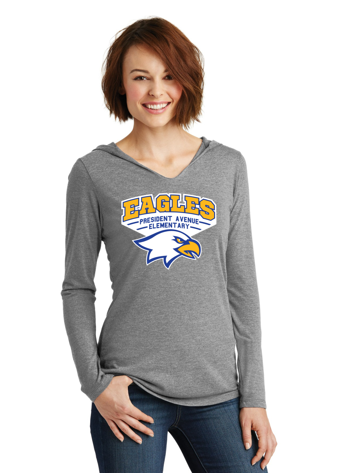 District perfect tri discount long sleeve hoodie