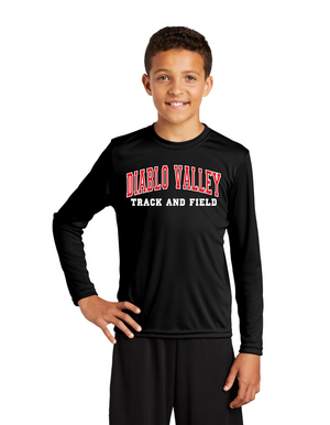 Diablo Valley Track And Field 2024 On-Demand-Unisex Dry-Fit Long Sleeve Shirt