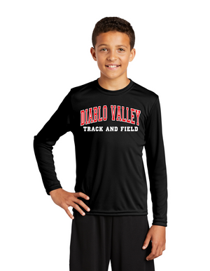 Diablo Valley Track And Field 2023/24 On-Demand-Unisex Dry-Fit Long Sleeve Shirt