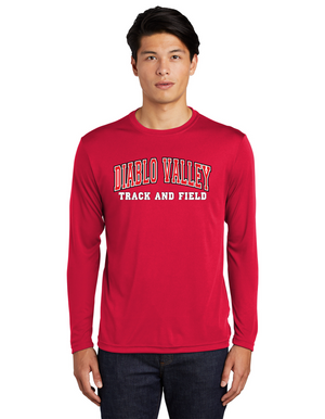 Diablo Valley Track And Field 2024 On-Demand-Unisex Dry-Fit Long Sleeve Shirt