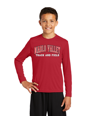 Diablo Valley Track And Field 2024 On-Demand-Unisex Dry-Fit Long Sleeve Shirt