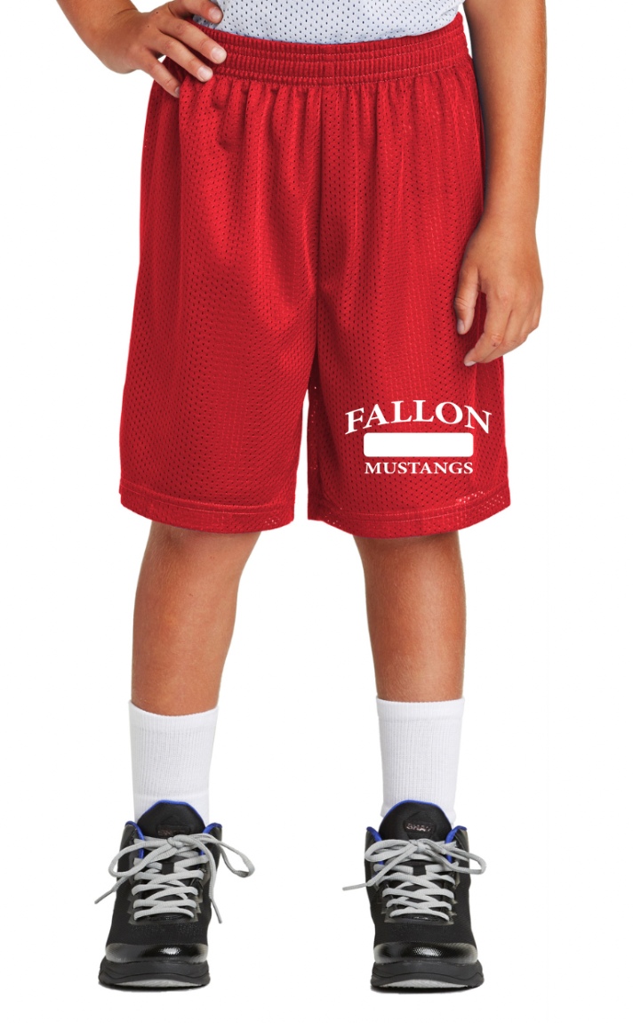 Fallon Mustangs Physical Education Store On-Demand-Sport-Tek Classic Mesh Short