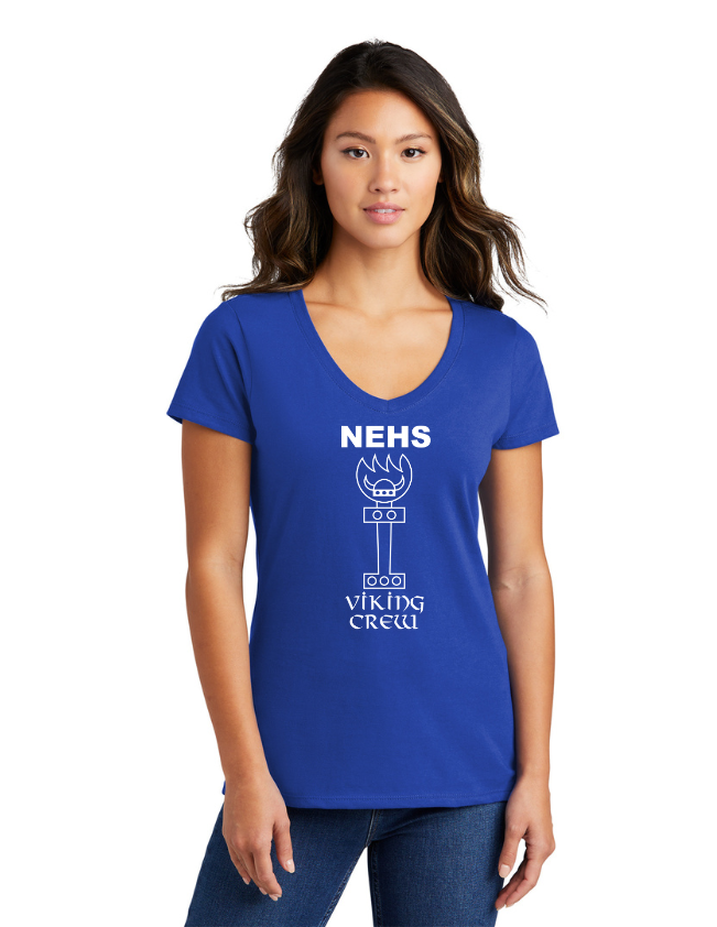 Bonney Lake Spring On-Demand-Port and Co Ladies V-Neck NEHS