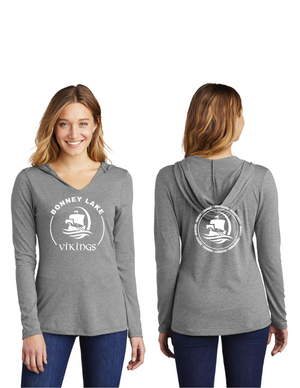 Bonney Lake Spring On-Demand-District Women's Perfect Tri Long Sleeve Hoodie