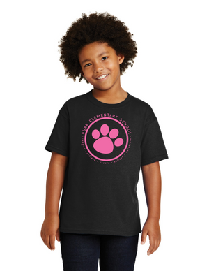 Benjamin Bubb Elementary School On-Demand-Unisex T-Shirt Pink Paw