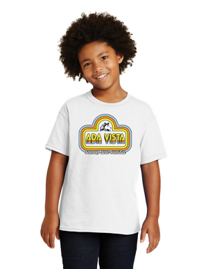 Ada Vista Elementary Spirit Wear 2023-24 On-Demand Store-Unisex T-Shirt Yellow Logo