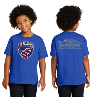 Vacaville Christian Junior Football Spirit Gear On-Demand-Unisex T-Shirt Crest Logo