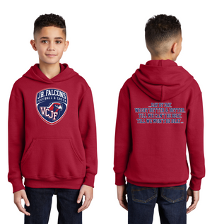 Vacaville Christian Junior Football Spirit Gear On-Demand-Unisex Hoodie Crest Logo