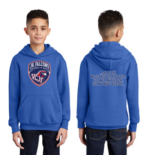 Vacaville Christian Junior Football Spirit Gear On-Demand-Unisex Hoodie Crest Logo