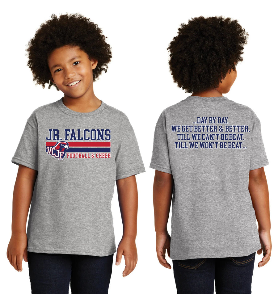 Vacaville Christian Junior Football Spirit Gear On-Demand-Unisex T-Shirt Stripe Logo