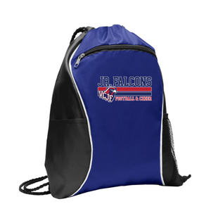 Vacaville Christian Junior Football Spirit Gear On-Demand-Port Authority Cinch Pack Stripe Logo