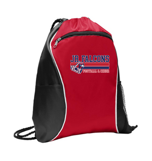 Vacaville Christian Junior Football Spirit Gear On-Demand-Port Authority Cinch Pack Stripe Logo