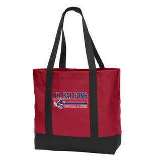 Vacaville Christian Junior Football Spirit Gear On-Demand-Port Authority Day Tote Stripe Logo