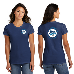 Shorecliffs Middle School 2023/24 Spirit Wear On-Demand-Port and Co Ladies Favorite Shirt