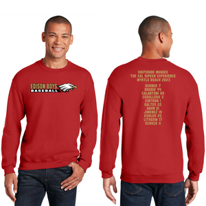 Edison Boys Baseball 12U Myrtle Beach On-Demand-Unisex Crewneck Sweatshirt