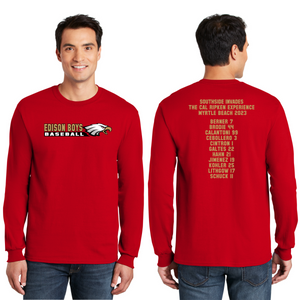 Edison Boys Baseball 12U Myrtle Beach On-Demand-Unisex Long Sleeve Shirt