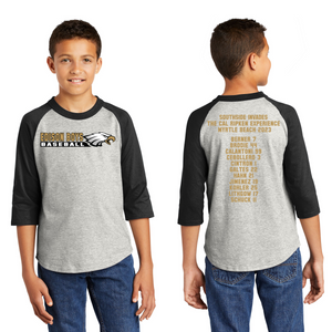 Edison Boys Baseball 12U Myrtle Beach On-Demand-Unisex Baseball Tee