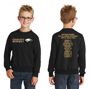 Edison Boys Baseball 12U Myrtle Beach On-Demand-Unisex Crewneck Sweatshirt