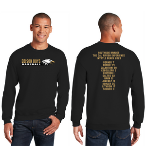 Edison Boys Baseball 12U Myrtle Beach On-Demand-Unisex Crewneck Sweatshirt