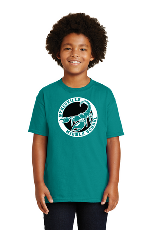 Sykesville Middle School 2023-24 Spirit Wear On-Demand-Unisex T-Shirt Circle