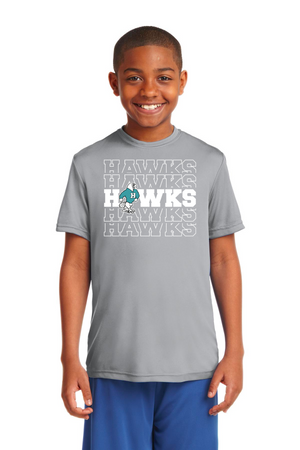 Herbert Akins Spirit Wear 23/24 On-Demand-Unisex Dry-Fit Shirt Hawks Logo