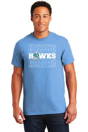Herbert Akins Spirit Wear 23/24 On-Demand-Unisex T-Shirt Hawks Logo