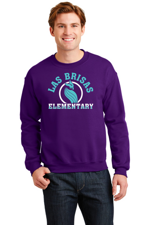 Las Brisas Back-to-School Spirit Wear 23/24 On-Demand-Unisex Crewneck Sweatshirt Owl Logo