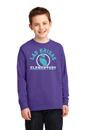 Las Brisas Back-to-School Spirit Wear 23/24 On-Demand-Unisex Long Sleeve Shirt Owl Logo