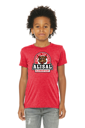 Alisal Elementary 2023/24 On-Demand-BELLA+CANVAS Triblend Short Sleeve Tee Bear Logo