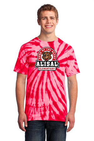Alisal Elementary 2023/24 On-Demand-Unisex Tie-Dye Shirt Bear Logo