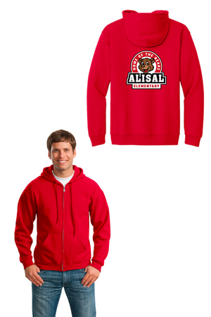 Alisal Elementary 2023/24 On-Demand-Unisex Zip-Up Bear Logo