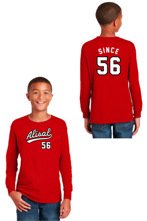 Alisal Elementary 2023/24 On-Demand-Unisex Long Sleeve Shirt Baseball Logo