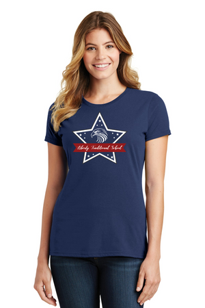 Liberty Traditional School Spirit Wear 2023-24 On-Demand-Port and Co Ladies Favorite Shirt