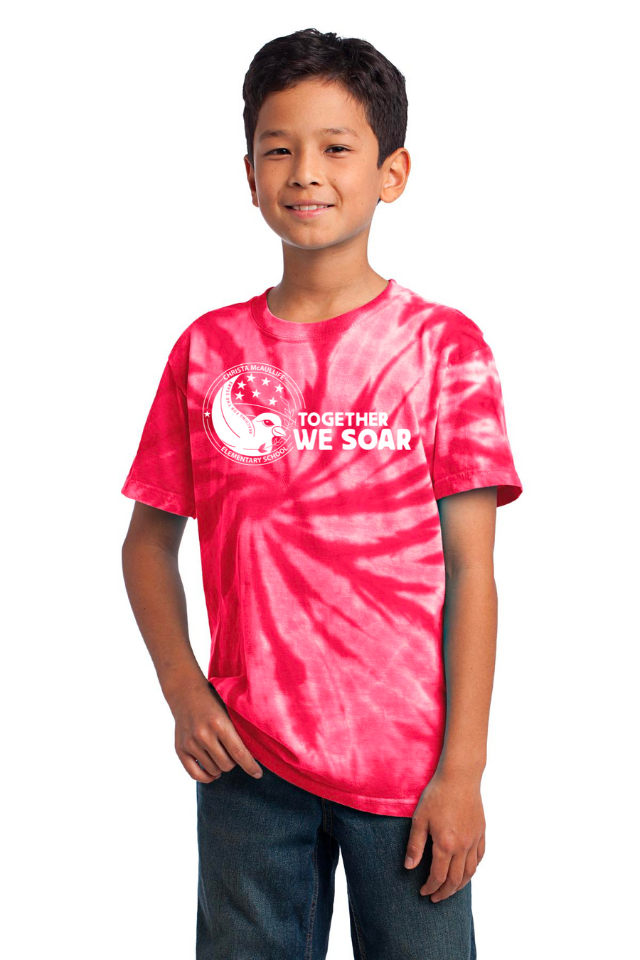 Christa McAuliffe Elementary Spirit Wear 2023-24 On-Demand-Unisex Tie-Dye Shirt