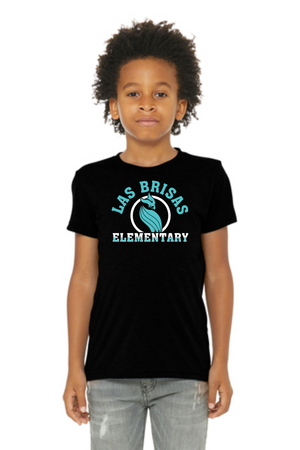 Las Brisas Back-to-School Spirit Wear 23/24 On-Demand-BELLA+CANVAS Triblend Short Sleeve Tee Owl Logo