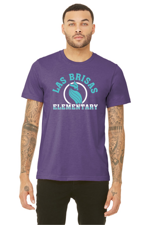 Las Brisas Back-to-School Spirit Wear 23/24 On-Demand-BELLA+CANVAS Triblend Short Sleeve Tee Owl Logo